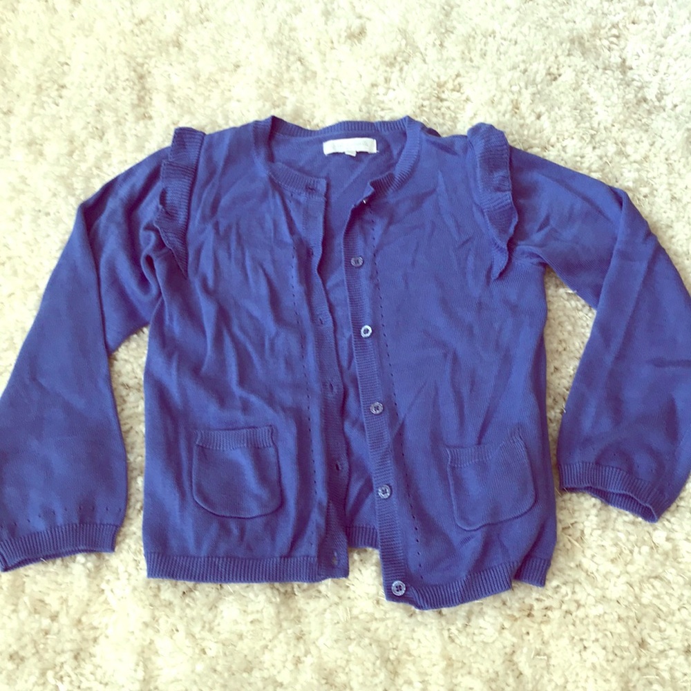 Blue Cardigan